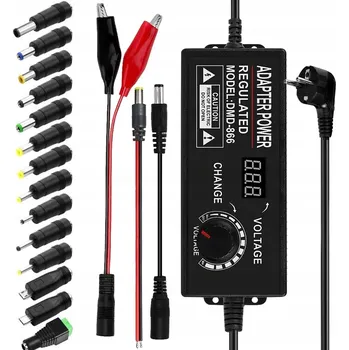 Univerzální nastavitelný DC napájecí zdroj 3-36V, potenciometr, AC 100-240V, 4A, 144W