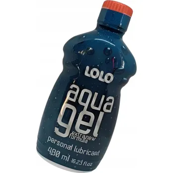Lubrikační gel Intimní gel zvlhčující LOLO Aqua Gel 480 ml lubrikační gel na vodní bázi