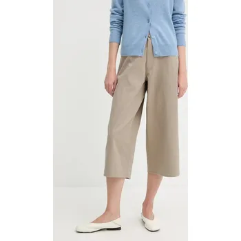 Bavlněné šortky Samsoe Samsoe SAHARP F25200114 béžová 80X, vel. M