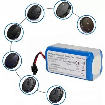Bezpečnostní kamera Baterie akumulátor DO Ecovacs Deebot N79 N79S N79W DN622 3AH 14.4V