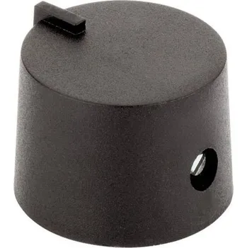 17/6 SW otočný knoflík s ukazatelem černá (Ø x v) 17 mm x 14 mm 1 ks