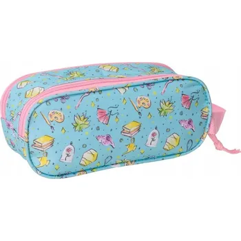 Penál Safta – Pouzdro na školní potřeby Disney Princezny 3D, oficiální produkt