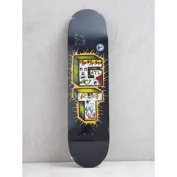 Skateboard Antihero Grant Stacked (black/yellow) 8.38