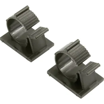 Organizace kabelů úchytka samolepicí 93013c1217 černá 10 ks