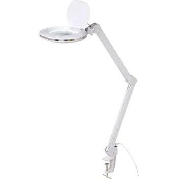 Pracovní světlo TOOLCRAFT TO-7497012 Zvětšovací LED svítilna TOOLCRAFT 800 lm s upínacím přípravkem 1,75x zvětšení=1.75 x 143 mm Třída energetické účinnosti 2021 F (A - G)