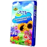 Substrát zahradnický SOL s hnojivem 75l