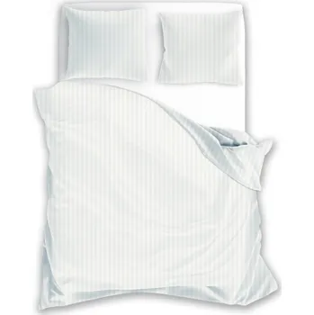 Povlečení Bavlněné saténové povlečení Fashion 010 160x200 cm + 2x 70x80 cm bílé