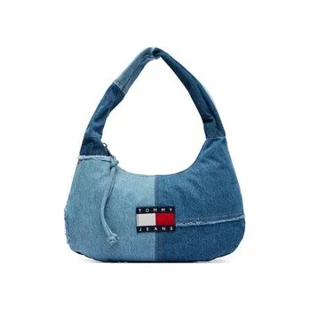 Kabelka Kabelka Tommy Jeans Tjw Denim Patchwork Shoulder Bag AW0AW18471 Modrá OS