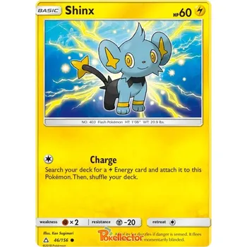 Sběratelská karetní hra Shinx 046/156 - Ultra Prism Typ karty: Non-Holo