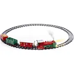 VÁNOČNÍ VLAK dekorativní vláček SKUTEČNÝ PÁR