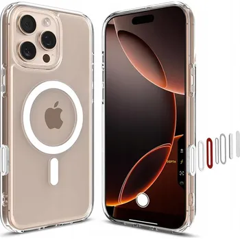 Pouzdro na mobilní telefon Zadní Kryt SUPERO pro Apple iPhone 16 Pro Max bezbarvý