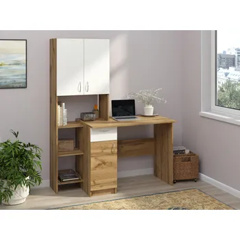 Psací stůl VOMAKS Psací stůl MERIDIAN Barva: dub tacho + kašmír