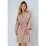 Luxusní župan Songa světle hnědý S - Dárková krabička