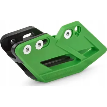 POLISPORT KOMPLETNÍ VODÍTKO ŘETĚZU KAWASAKI KX250/450F 09-17, ZELENÁ BARVA