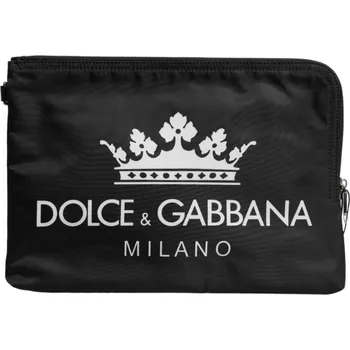 DOLCE & GABBANA Pouch Black taška Černá