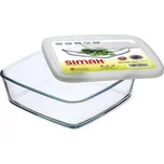 Simax Hranatý zásobník na potraviny 1,7 l