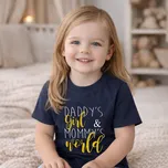 Tričko DADDY'S GIRL Barva: Tmavě modrá, Velikost: 146 (10 let)