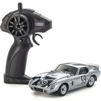 RC model auta Kyosho First Mini-Z 1:28 Shelby Cobra Daytona Chrome - expresní doprava