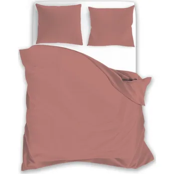 Povlečení Bavlněné saténové povlečení Fashion 012 220x200 cm + 2x 70x80 cm růžové
