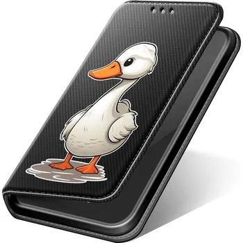 Pouzdro na mobilní telefon Flipové pouzdro Hello Case pro Samsung Galaxy A24, Galaxy A25 5G černé