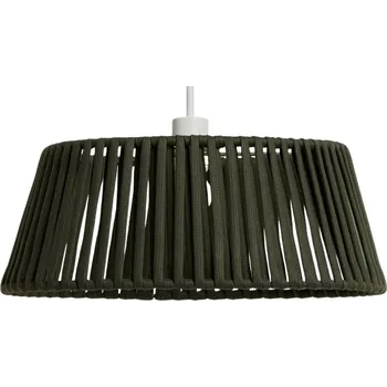 Venkovní osvětlení Kave Home Zelené závěsné stínidlo Aldet Ø 46 cm