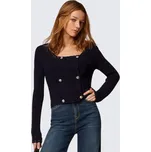 Dámský svetr TWINSET 261TP3070 tmavě modrý Velikost: XL