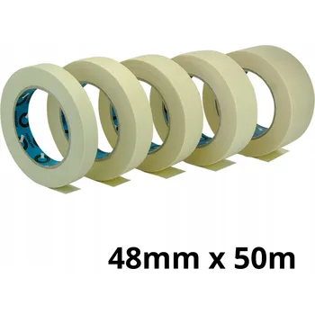 Lepicí páska 48 mm x 50 m Maskovací páska Q-Refinish 80 stC 1136