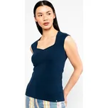 Dámské tílko Blutsgeschwister Let Romance Rule Modrá velikost S