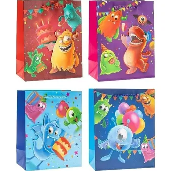 Dárková taška Dárková Taška Pop-Up 3D 18 x 23 x 8 cm mix vzorů