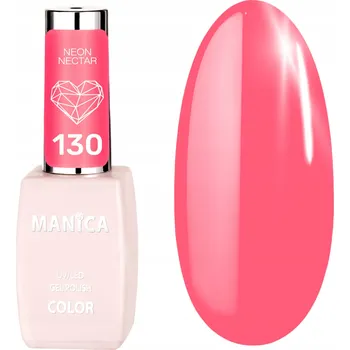 Lak na nehty Manica Hybridní lak Strawberry Flirt 130 10ml