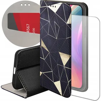Pouzdro na mobilní telefon Flipové pouzdro Hello Case pro Apple iPhone 16 Plus zlaté