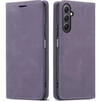 Pouzdro na mobilní telefon Flipové pouzdro MBM pro Samsung Galaxy S24 fialové