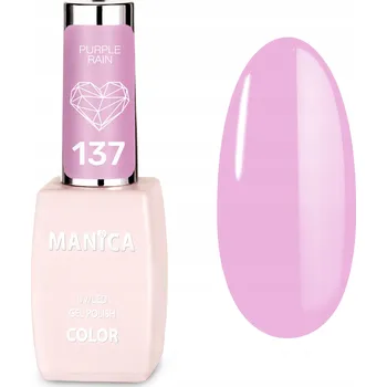 Lak na nehty Manica Hybridní lak - Purple Rain 137 10ml