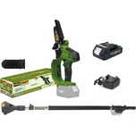 Pilka prořezávací Procraft PKA24set, baterie, nabíječka, nástavec