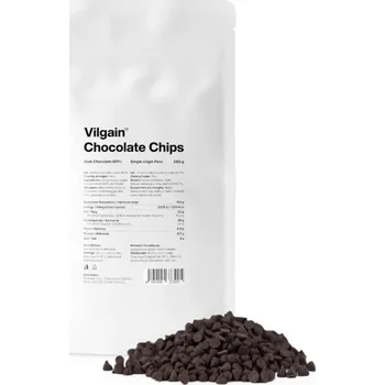 Cukrovinka Vilgain Čokoládové pecky hořká čokoláda 250g