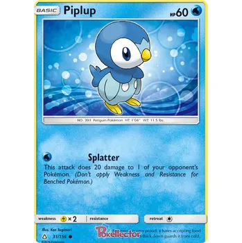 Karetní hra Piplup 031/156 - Ultra Prism Typ karty: Non-Holo
