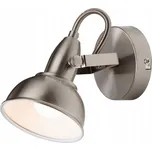 Nástěnný reflektor kulatý Briloner šedý