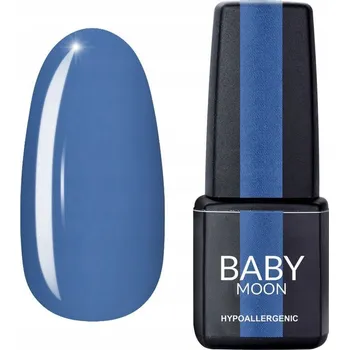 Přípravek na nehty Hybridní lak Baby Moon Cold Ocean Č. 17, 6 ml.