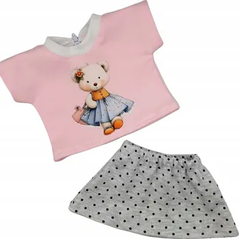 Doplněk pro panenku Oblečení pro panenku 36-38 cm - halenka, sukýnka