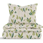 Bavlněné povlečení Renforcé - Konvalinky přírodní