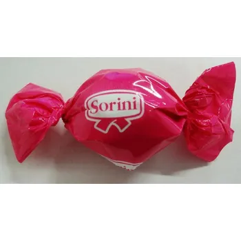 Čokoláda Sorini čokoládový bonbón s oříškovou náplní fuchsia 1kg
