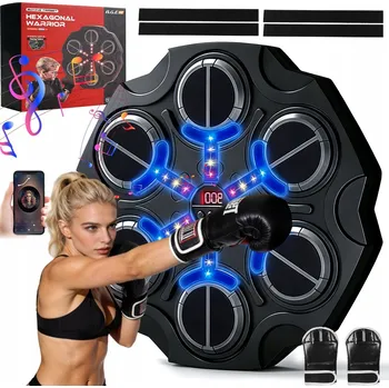 IP kamera HUDBENÍ BOXERSKÝ TRENAŽÉR PRO DĚTI SMART S BLUETOOTH INTERAKTIVNÍ ČERNÝ