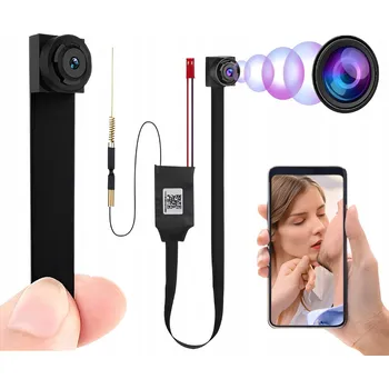 MINI ŠPIÓNÍ KAMERA SKRYTÁ IP WIFI DETEKCE POHYBU VZDÁLENÝ NÁHLED FullHD