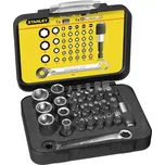 STANLEY 1-13-907 1/4" 40dílná sada bitů s ráčnovým klíčem Expert free_store_pickup