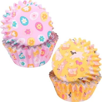 Termobox PME KOŠÍČKY NA MINI MUFFINY - VAJÍČKA A ZVÍŘÁTKA 60 ks