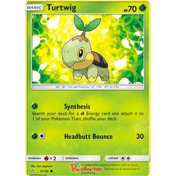 Sběratelská karetní hra Turtwig 006/156 - Ultra Prism Typ karty: Non-Holo