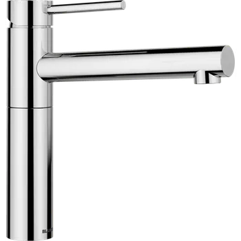 Vodovodní baterie ALTA-F II je moderní vodovodní baterie, která kombinuje styl a funkčnost. Její elegantní design se vyznačuje vysokou výtokovou trubicí pro snadné plnění a vytahovacím výtokem pro větší pohodlí. Ideální pro rušné kuchyně.