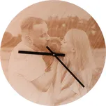 ČistéDřevo Nástěnné hodiny s vlastní…