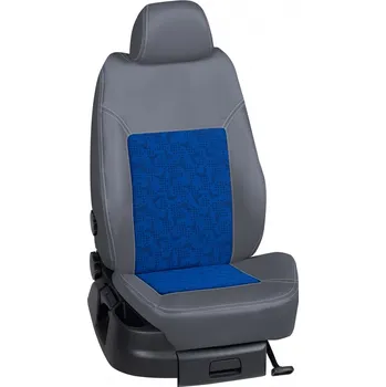 Potah sedadla Autopotahy Volkswagen CRAFTER / CRAFTER /2017->, CRAFTER (3 místa), KOŽENKA > OR 0441 (OR 0441 / Tmavě šedý koženkový bok)