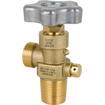 Příslušenství ke svářečce PULKO PVR Lahvový uzavírací ventil CO2 (G3/4, 25E, 250 bar)